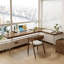 Bureau d'angle en bois massif-675484196-675484194