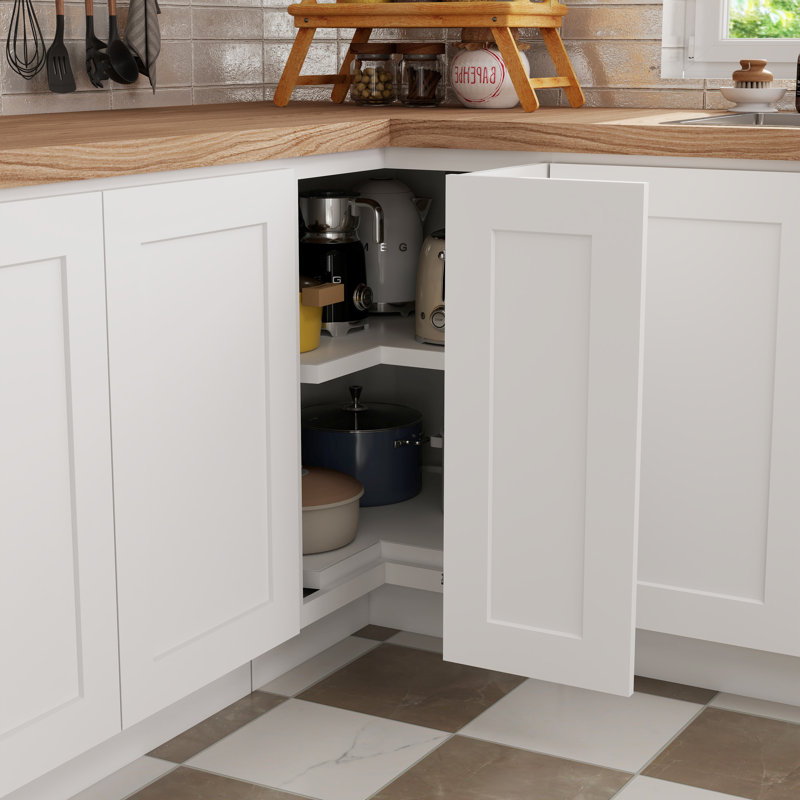 Armoire de cuisine paresseuse L 36 po x P 24 po x H 34,5 po prête à assembler Casainc, 36"