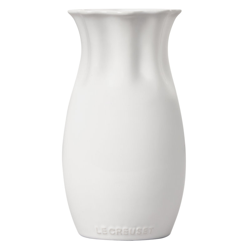 Flower Vase, White