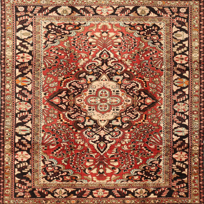 Talhah Oriental Indoor Rug, Square 3'