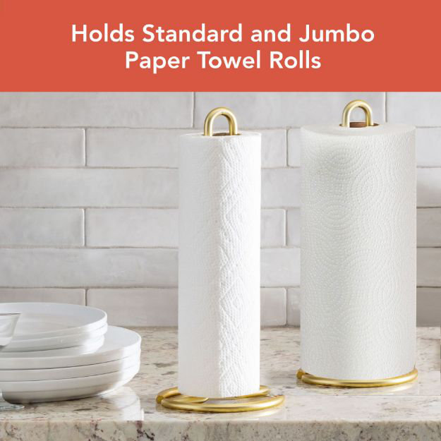  Euro Paper Towel Holder Matte White