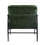 Fauteuil avec coussins moelleux, structure en métal stable et bois naturel pour une utilisation à domicile de 26,85 po, salon, chambre à coucher, bureau
