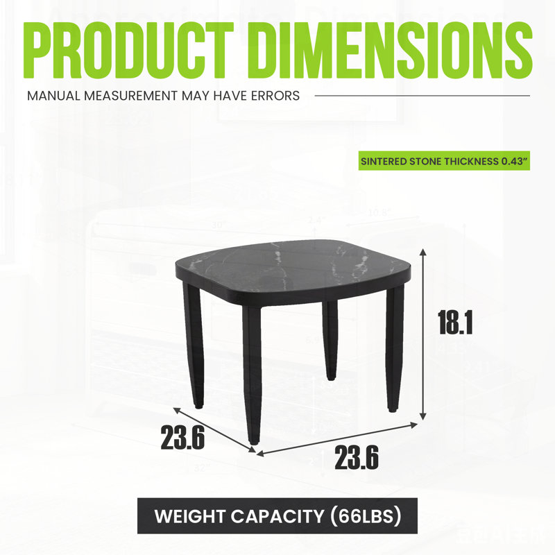 Table d'appoint arquée Modern Modern Elegance