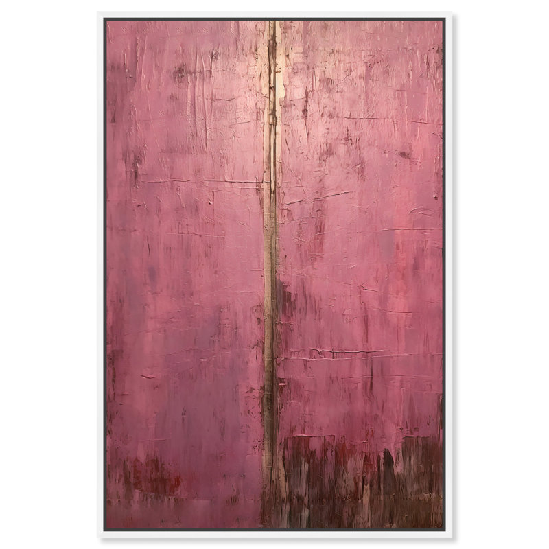 Art mural inspiré de la plage d'Acer Palmatum par Color Remedy, H 55 po x l 37 po, Cadre blanc