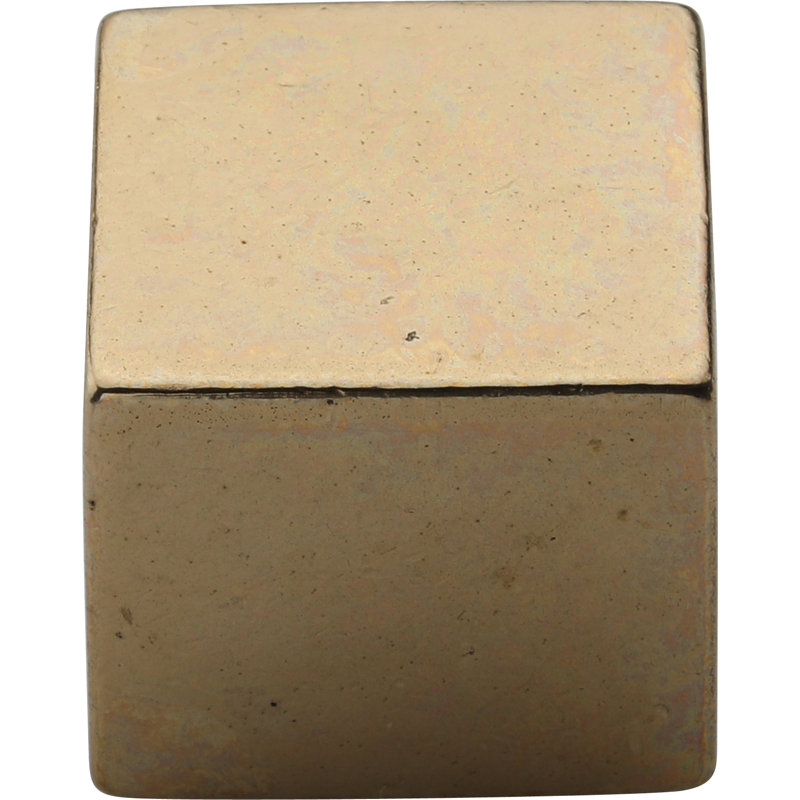 L Drop Cabinet Knob, Natural Bronze