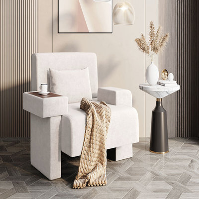 Fauteuil surdimensionné confortable avec un design innovant et un soutien ergonomique pour la détente dans le salon
