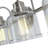 Juliann 32 in. 4-Light Modern Dimmable Vanity Light with Clear Glass Shade-1918232622