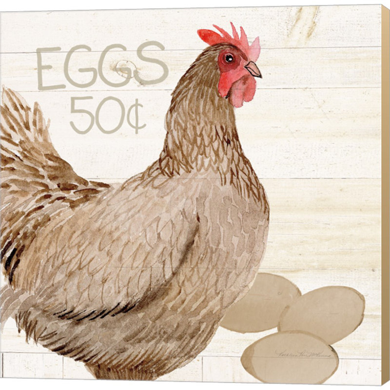 August Grove® Life On The Farm Chicken III By Kathleen Parr Mckenna ...