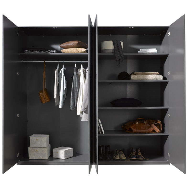 4 Door Manufactured Wood Wardrobe