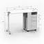 Jalaina Metal Base Credenza Desk-1859942063
