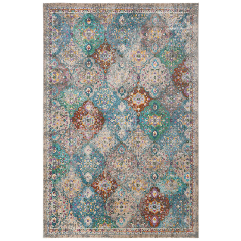 Matz Abstract Area Rug, Rectangle 183 x 274 cm