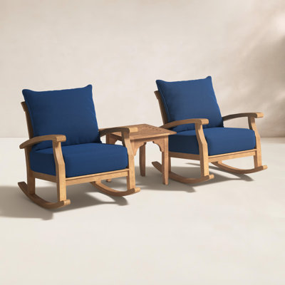 Summerton 2-Person Teak Patio Seating Group