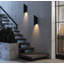 Thom Filicia Ruxton 1 Light Outdoor Fixture In Textured Black Finish With Textured Black Shade-681595488