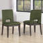 Chaise d'appoint rembourrée en polyester Regan Evan-794314955