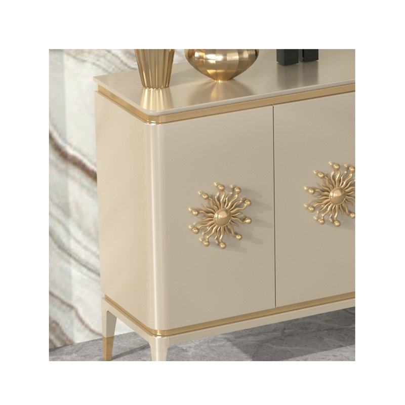 Modern Minimalist Style Accent Cabinet