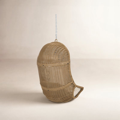 Santiago Rattan Outdoor Swing Chair