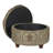 Colma Velvet Ottoman