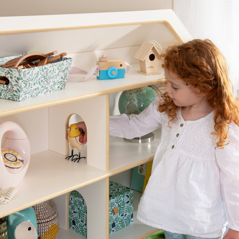 EdQ Essentials Dollhouse Bookcase, White