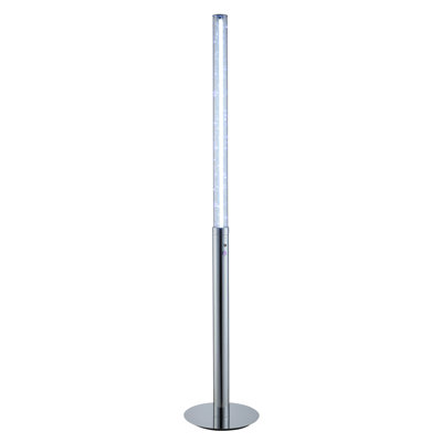 Cindra 62'' Chrome LED Column Floor Lamp