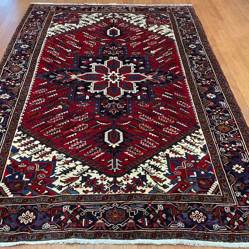 HERAT ORIENTAL Handmade Heriz Wool Rug