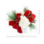 Hydrangea Holiday Arrangement with Velvet Bows