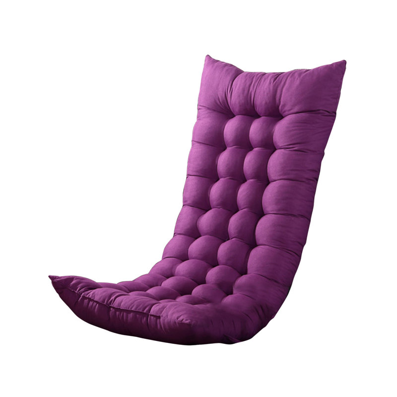 Seat Cushions For Home Use  Tufted Corduroy Floor Cushions For Living Room Tatami  43.3 Inch, Purple