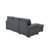 86'' Upholstered Reclining Sleeper Sofa-597257577