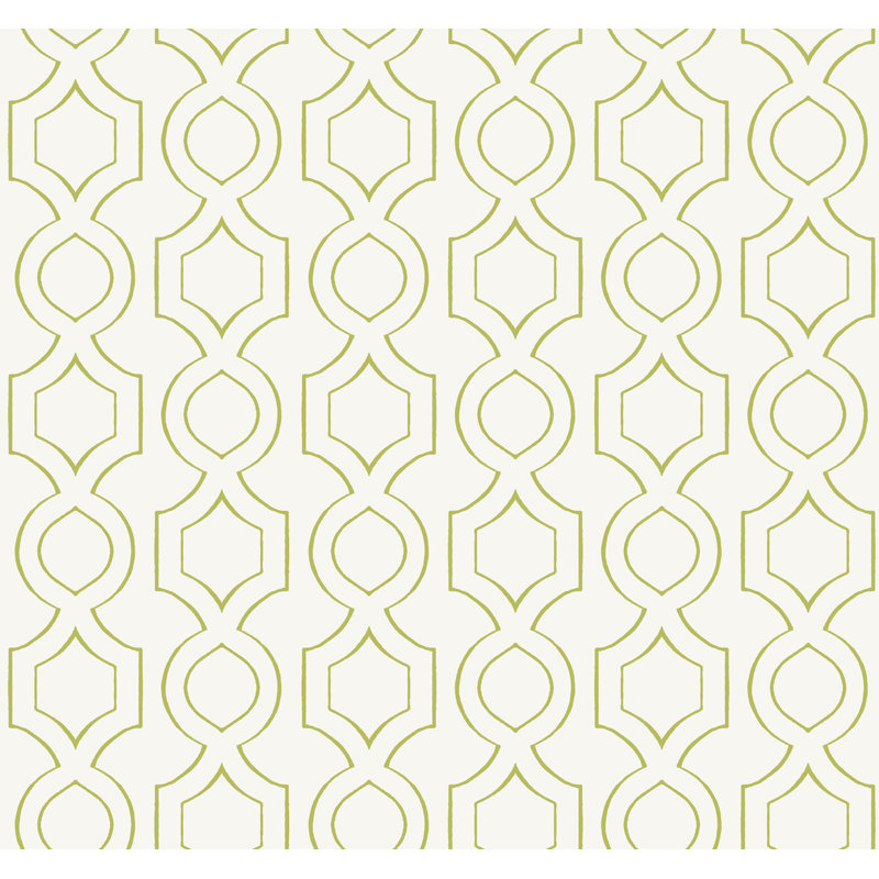 Rouleau de papier peint L 27 pi x l 27 po Abbie-Gail, Citronnelle
