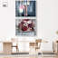 Ensemble de 2 décorations murales Blush Pink Serenity Shadowbox par Art Remedy-331052253-331052254