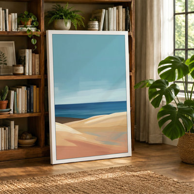 Serenity Coastal - Wrapped Canvas