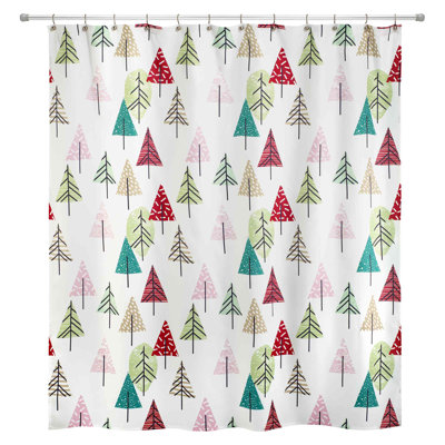 Nicole Miller Chic Tree Shower Curtain