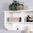Accent Shelf with Hooks, Wall Mounted Coat with Hooks