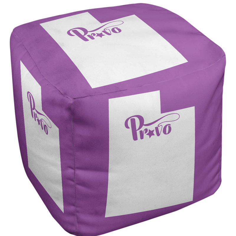 Repose-pieds cubique provo utah, Violet