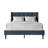 Glam Wingback Platform Bed-15261874-15261871