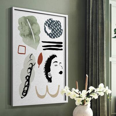 Collection encadrée Mindfulness III - bois massif