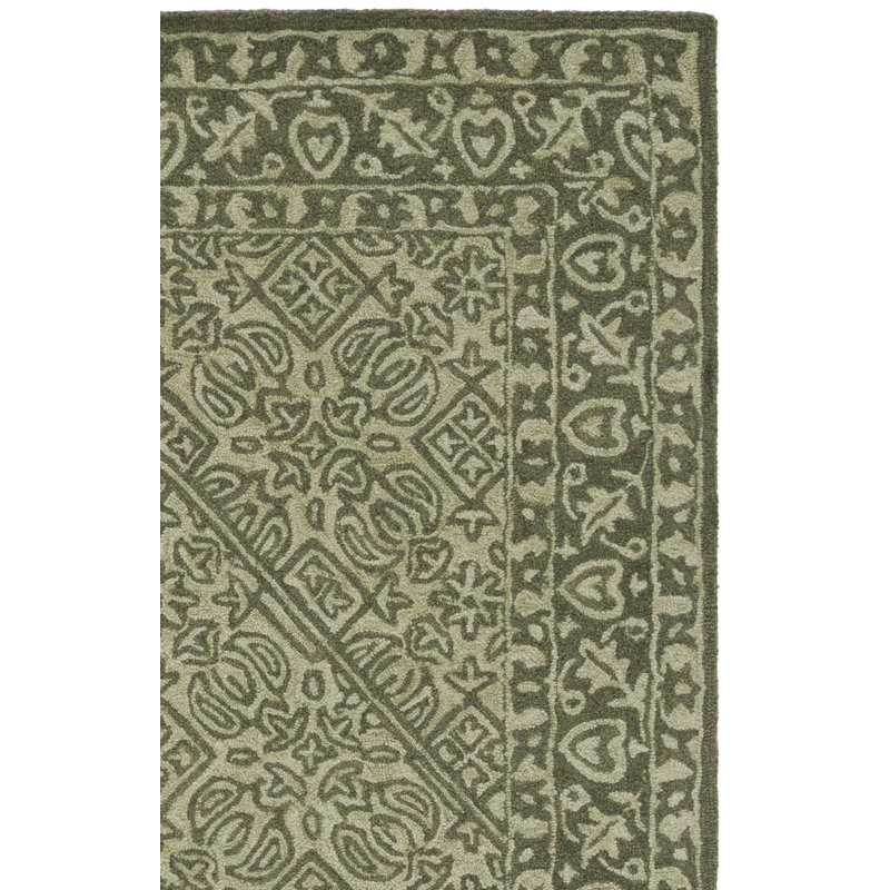 Tapis vert Ajdin 151, Tapis de couloir 2 pi 3 po x 8 pi
