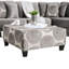 Repose-pieds rembourré de style contemporain-219119592