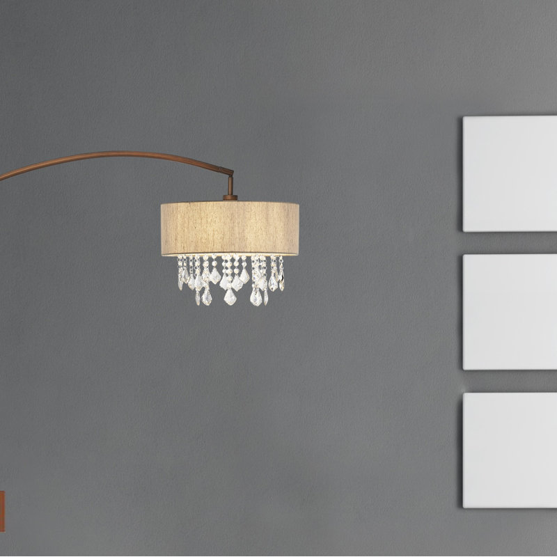 Lampe sur pied en arche 81" Sigourney