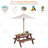Children's picnic table seating group