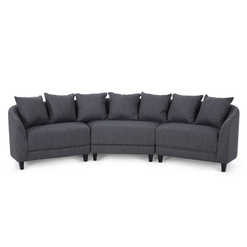 Canapé modulaire Suedell, Gris anthracite