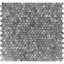1 in. x 1 in. Honeycomb Polished Stone Tile