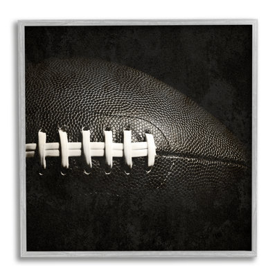 ba-900-Football encadré, photographie par Kim Allen, reproduction d'art sur toile