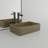 CASAINC Maple 12.79'' Concrete Rectangular Bathroom Sink-86669195