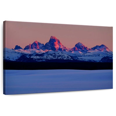 Alvord Grand Teton Winter Glow