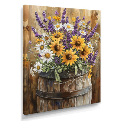 Dorrine - Floral Canvas Prints