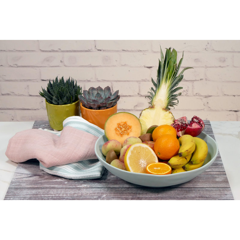 Host Pigment Melamine Salad Bowl, Mint