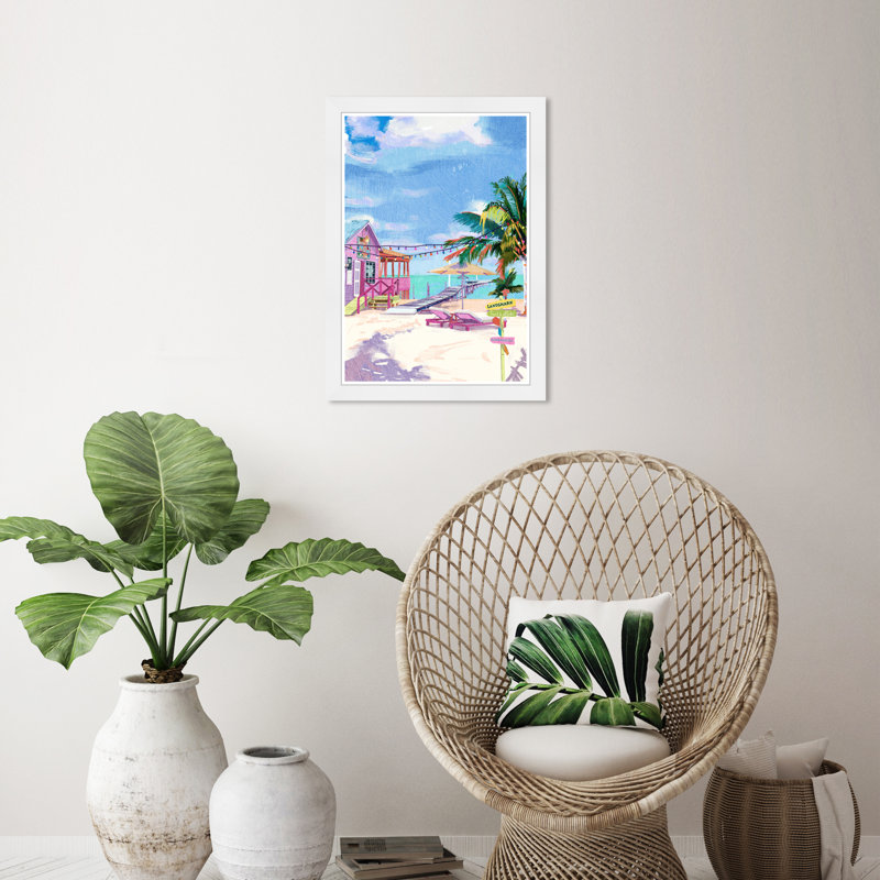 Beachside Lounge, Cadre blanc
