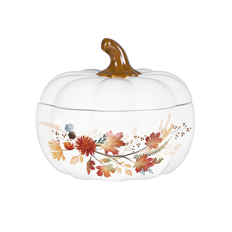 August Grove® Borgos Ceramic Platter