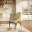 5/7 pièces Mid-Century en pierre frittée ronde avec chaises de cuisine robustes Irony pour 4/6-404519782-404519780-404519785