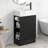 Hearns 18.6" Bathroom Vanity with Ceramic Sink, Vanity with 2-Tier Shelf, Left or Right Orientation-640910837